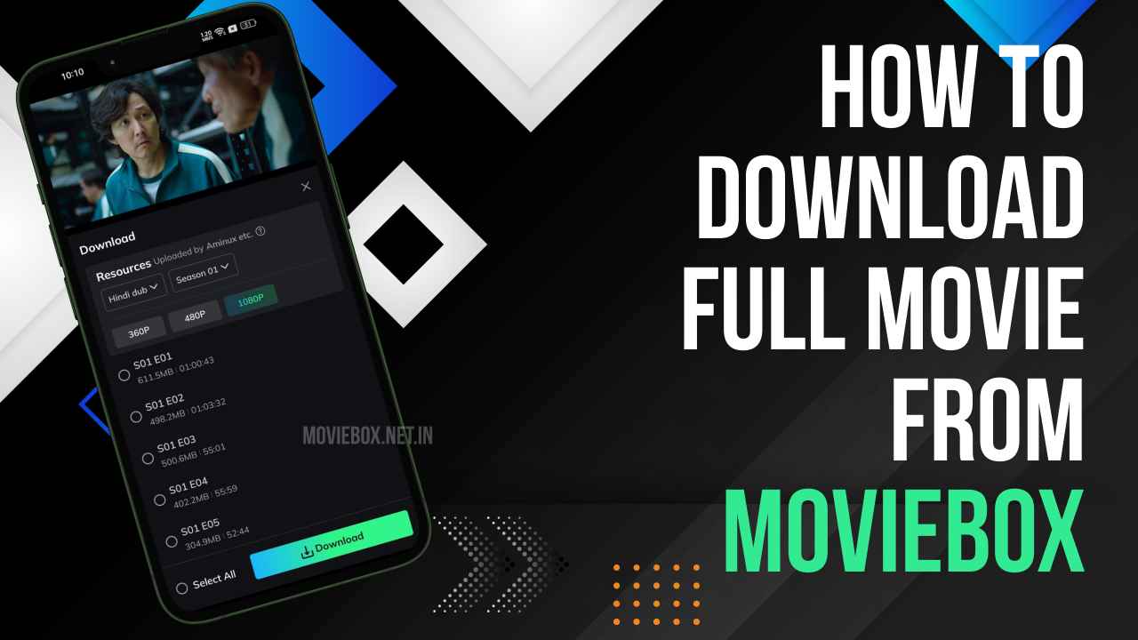 How to Download Full Movie From MovieBox