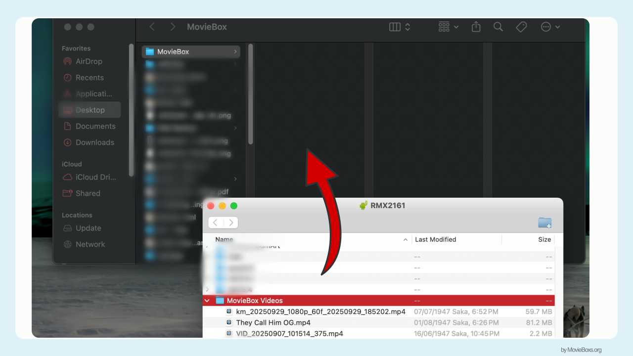 How to Transfer Movies From MovieBox to Laptop? 5 Copy or Move Folder